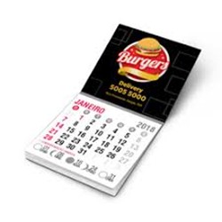 Calendário de geladeira